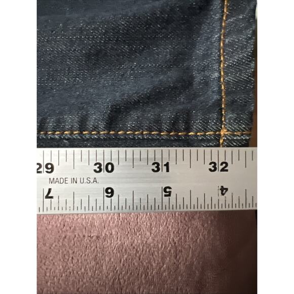 Vintage Rocawear Jeans Mens 42x32 (Fits 44x32) Blue Denim Baggy Y2K Faded Detail - Picture 12 of 12